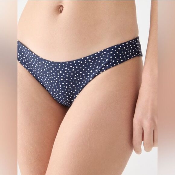 J Crew Hipster Bikini Bottom in Dot bh535 XL - Picture 3 of 8